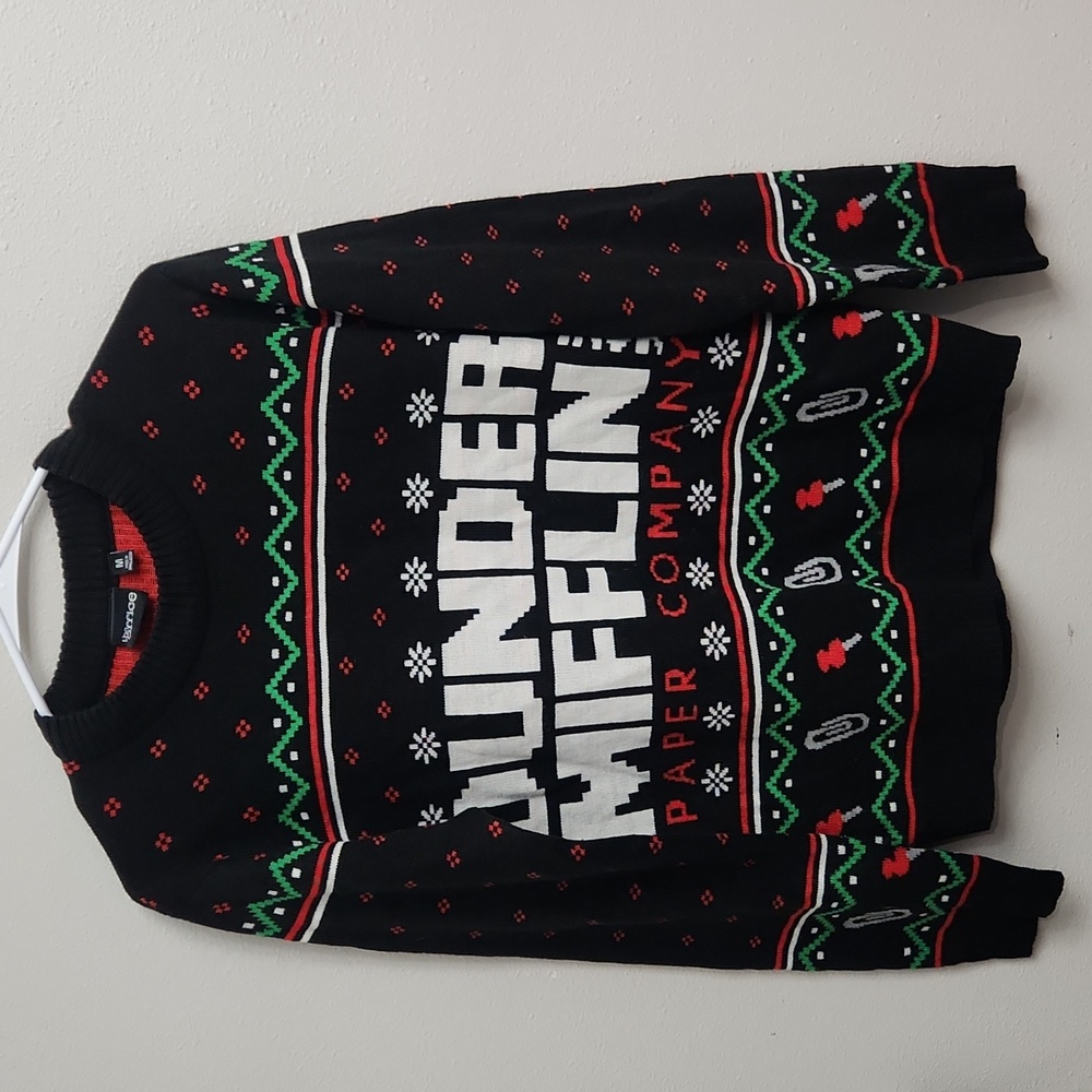 The Office Christmas Sweater Dunder Mifflin size M